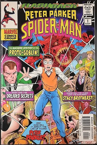 FLASHBACK: PETER PARKER SPIDER-MAN #-1 (1997)